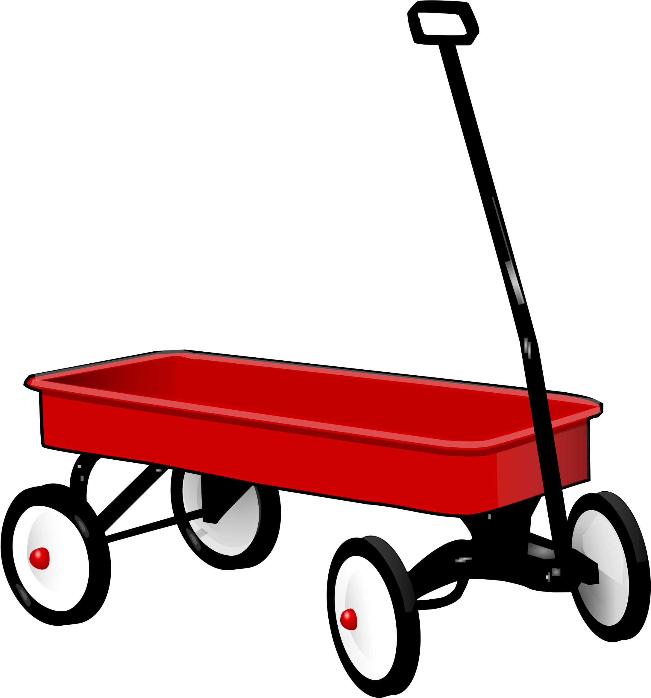 Wagon Clipart Cute - Free Clip Art Wagon (2243x2400)
