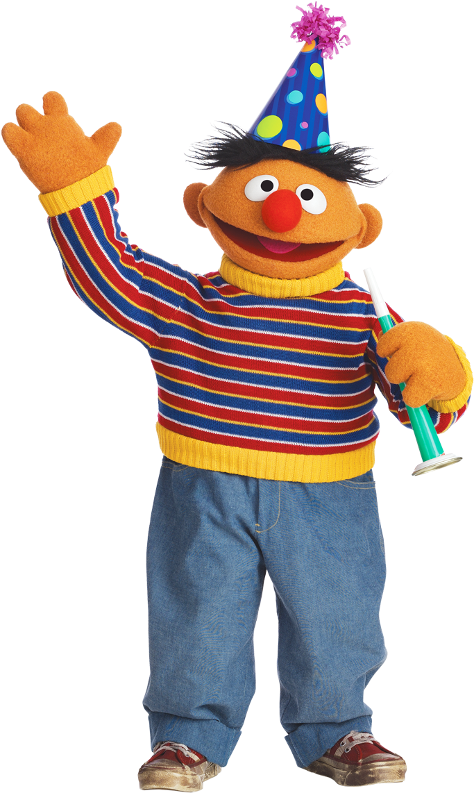 Ernie And I Have The Same Birthday, January 28th - Ernie Sesame Street Birthday (720x1200)