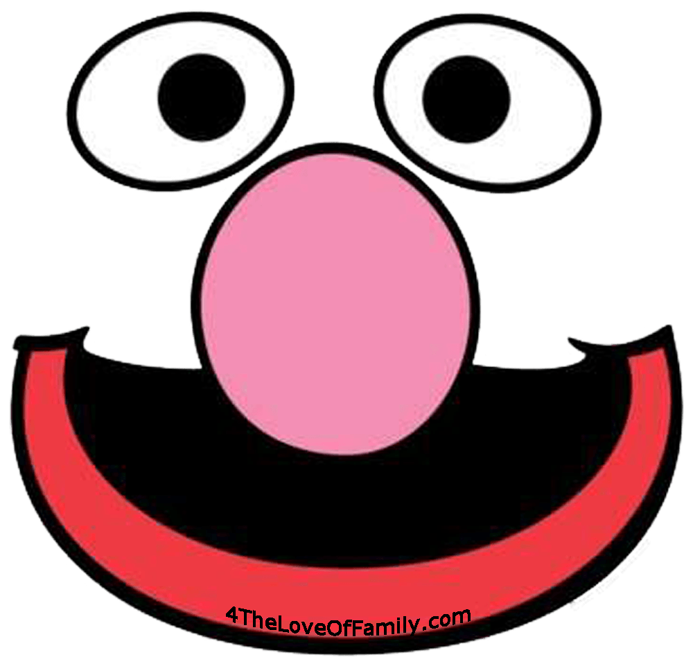 Could Use These For So Many Things Free Sesame Street - Sesame Street Printable Faces (1320x1020)
