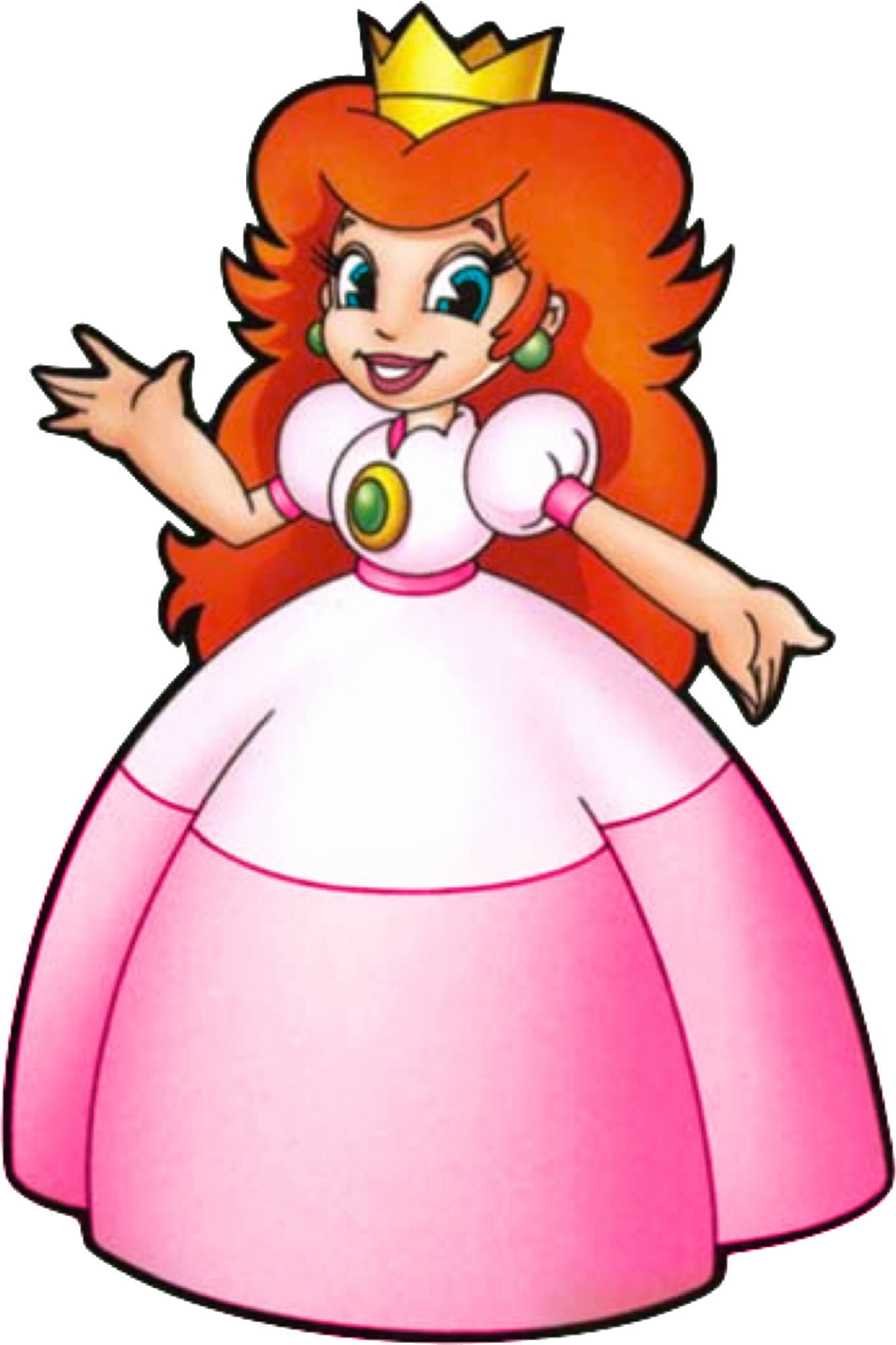 Princess Toadstool - Super Mario Princess Toadstool (1596x2048)