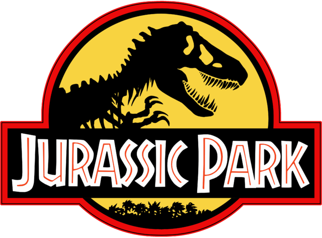 Jurassic Park Logo Black Yellow Red - Jurassic Park Logo Black Yellow Red (1600x1236)
