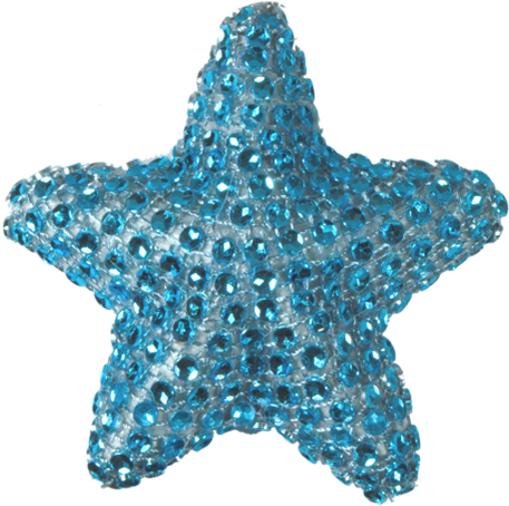 Ds1601 Diamond Star Blue - Diamond (461x463)