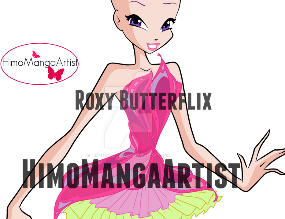 Winx Club Roxy Butterflix Wip By Himomangaartist - Winx Club (1024x716)