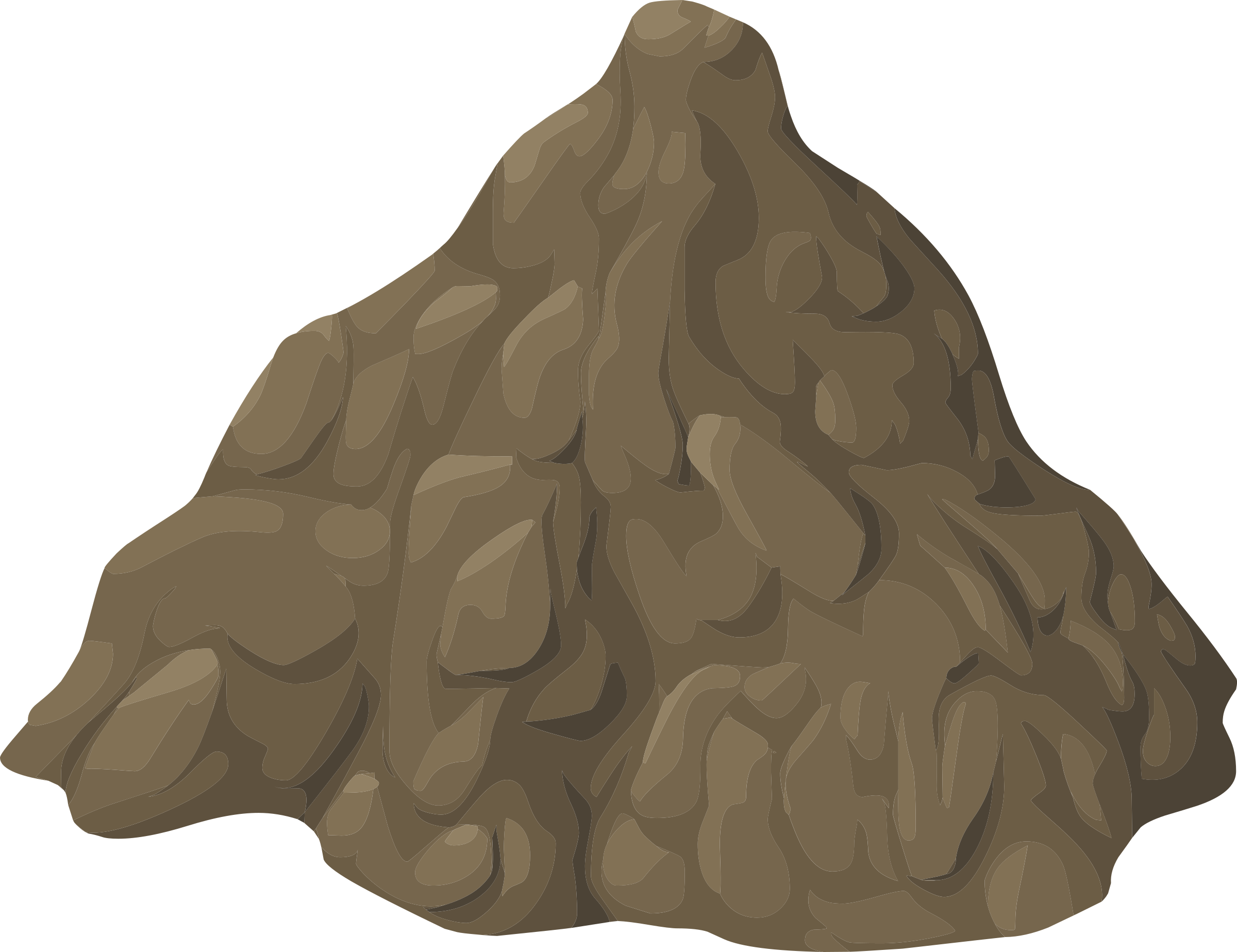 Landscape Mound Modular 1c Al1 - Portable Network Graphics (2400x1847)