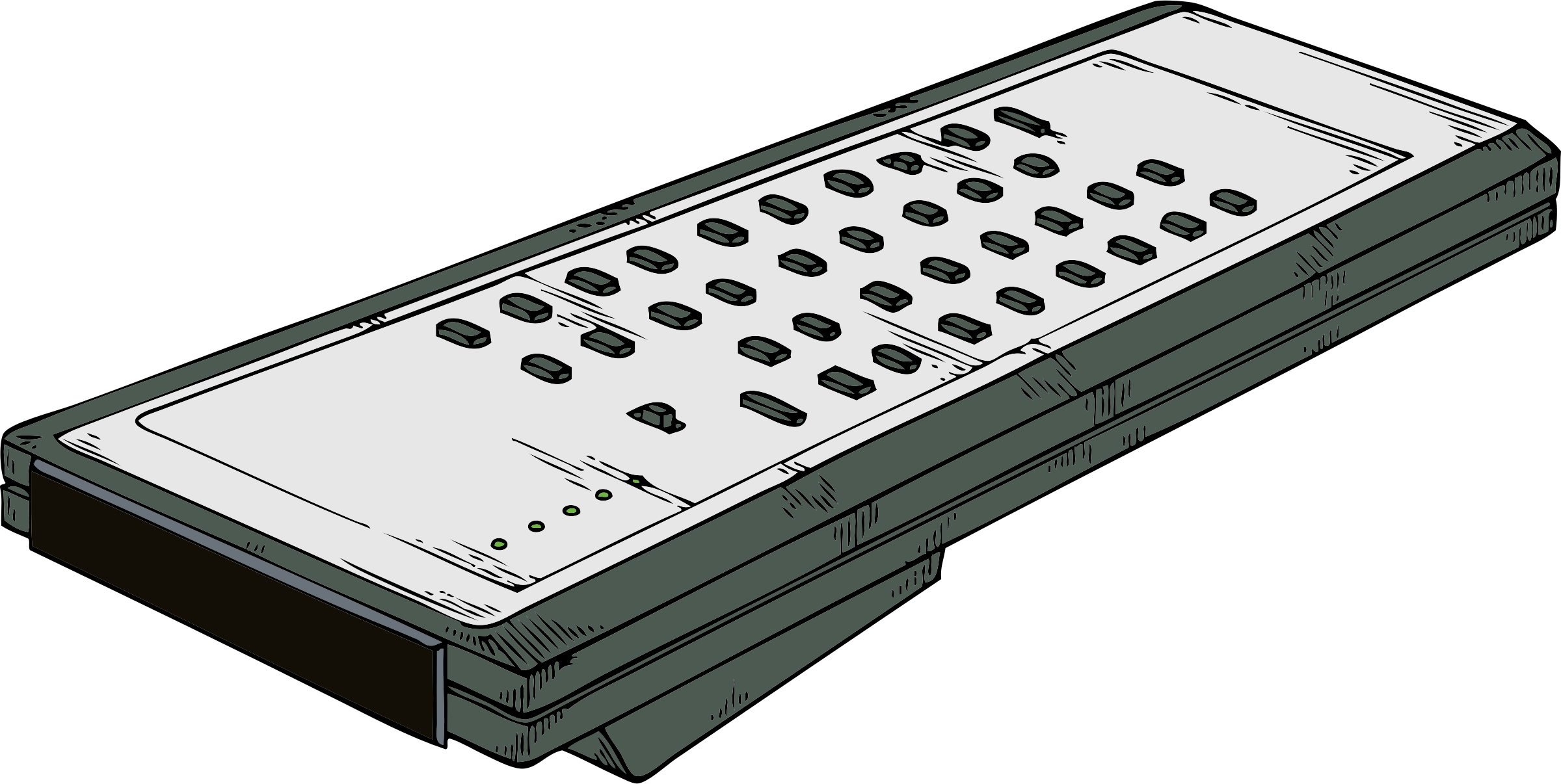 Big Image - Remote Control Clip Art (2400x1206)