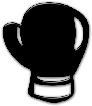 Boxing Png Available In Different Size Image - Boxing Glove Black And White (420x420)