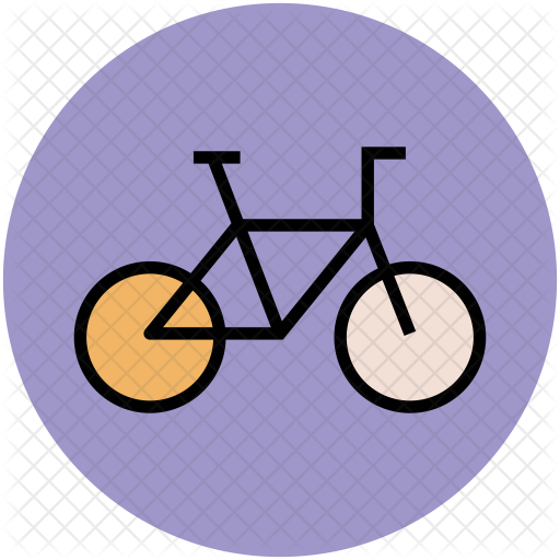 Bike Icon - Bicycle Icon Vector Free (512x512)