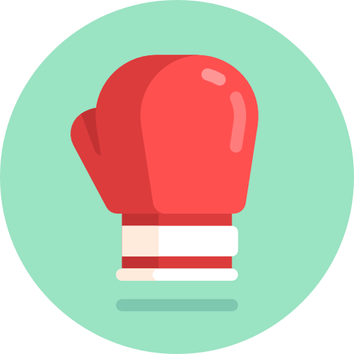Striking/self-defense - - Boxing Glove Icon Png (512x512)
