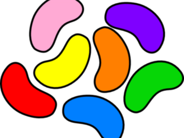 Jelly Beans Clipart Clip Art - Jelly Bean (640x480)