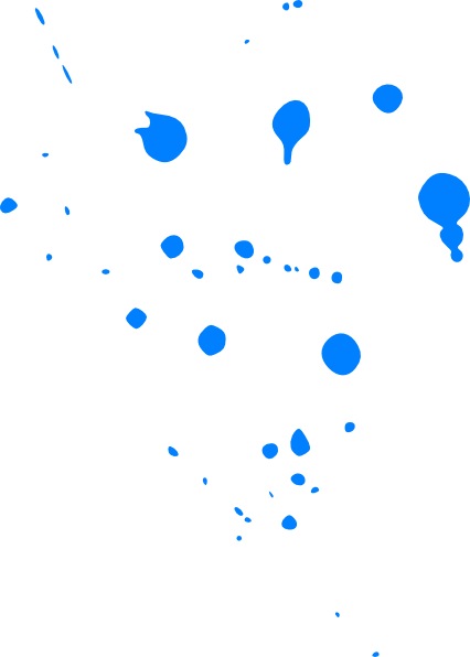 Blue Splat Cliparts Free Download Clip Art Free Clip - Blue Paint Splatter Png (426x596)