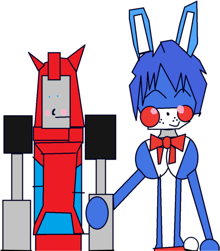 G1 Cliffjumper X Bonnie By G1bfan - Fnia Bonnie X Cliffjumper (947x843)
