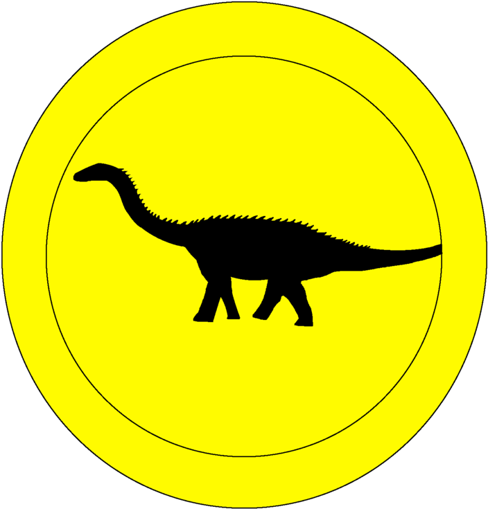 New Games Jurassic Park Logo Png - Antarctosaurus (900x767)