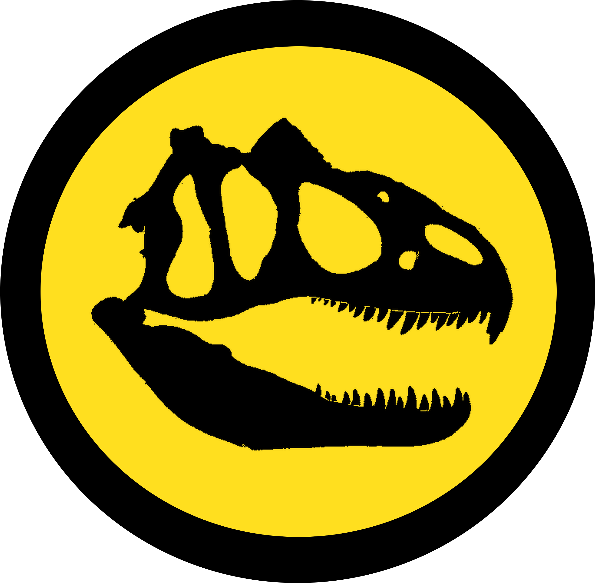 Kongzillarex619 23 5 Jurassic Park Logo - Jurassic Park Velociraptor Logo (2927x2503)