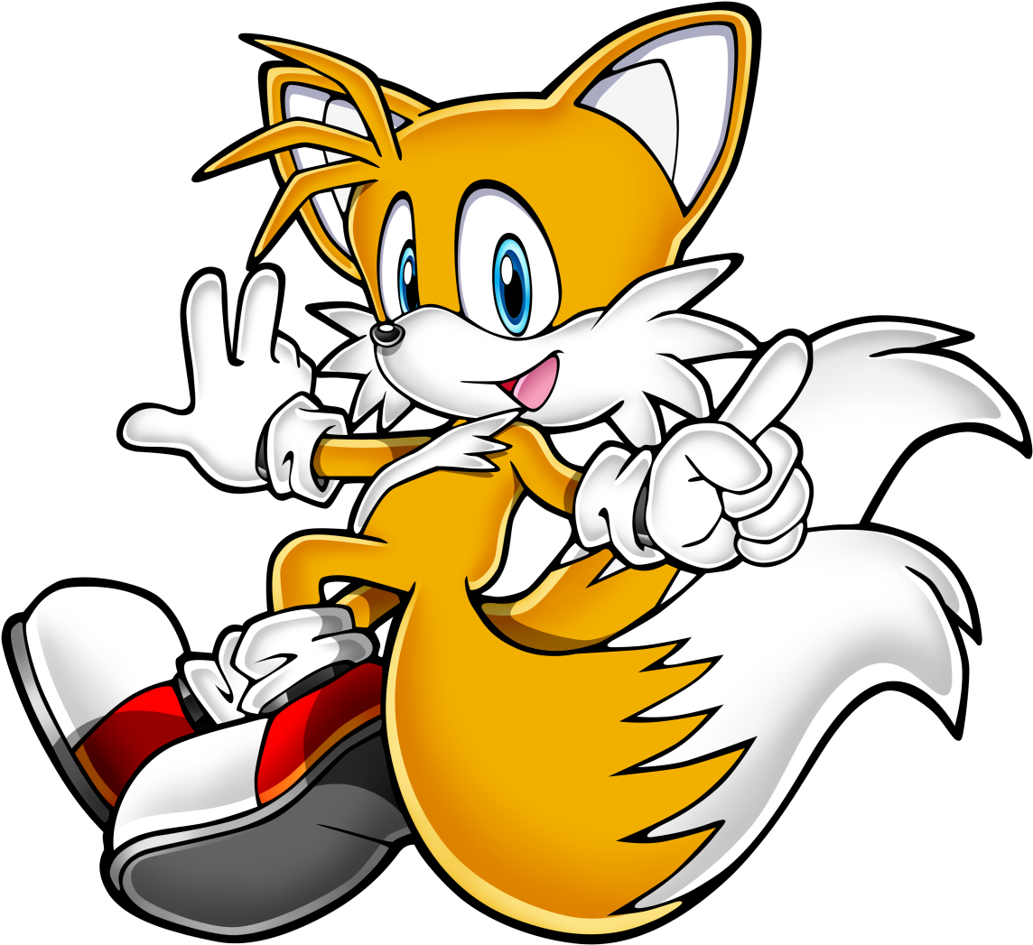 Sonic Advance 3 Tails - Miles Tails Prower (1194x1240)