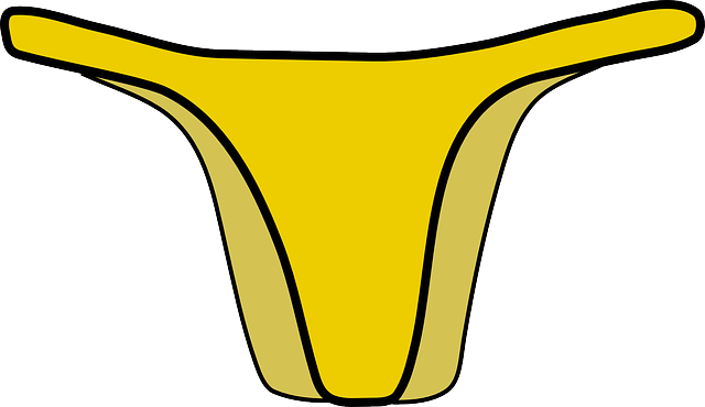 Female Bikini, Panties, Summer, Yellow, Clothing, Female - Panties (640x370)