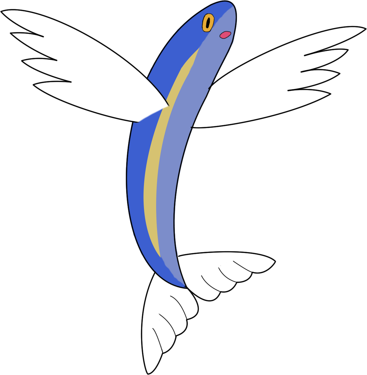 View Samegoogleiqdbsaucenao Flying Fish Pokemon , - Pokémon (1206x1234)