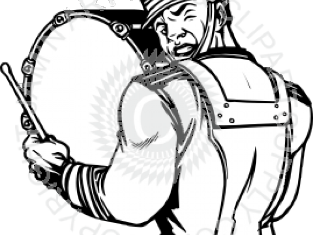 Drumline Cliparts - Clip Art (640x480)