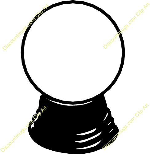 Crystal Name Clipart Ball 118 - Crystal Ball Clip Art (500x500)