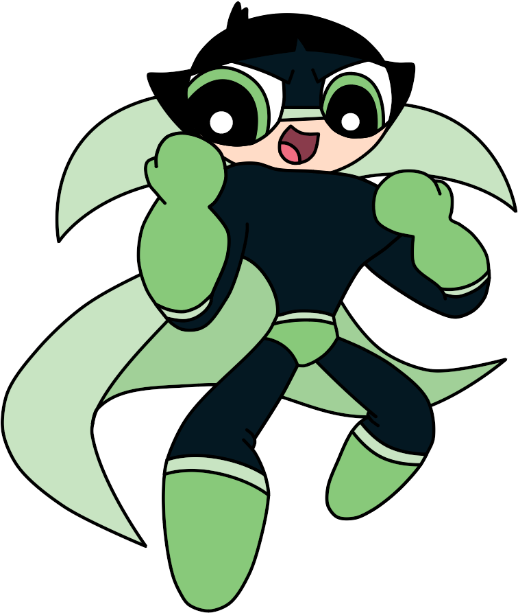 Super Buttercup In Powerpuff Girls Reboot By Superpanty276 - Powerpuff Girls Super Buttercup (768x903)