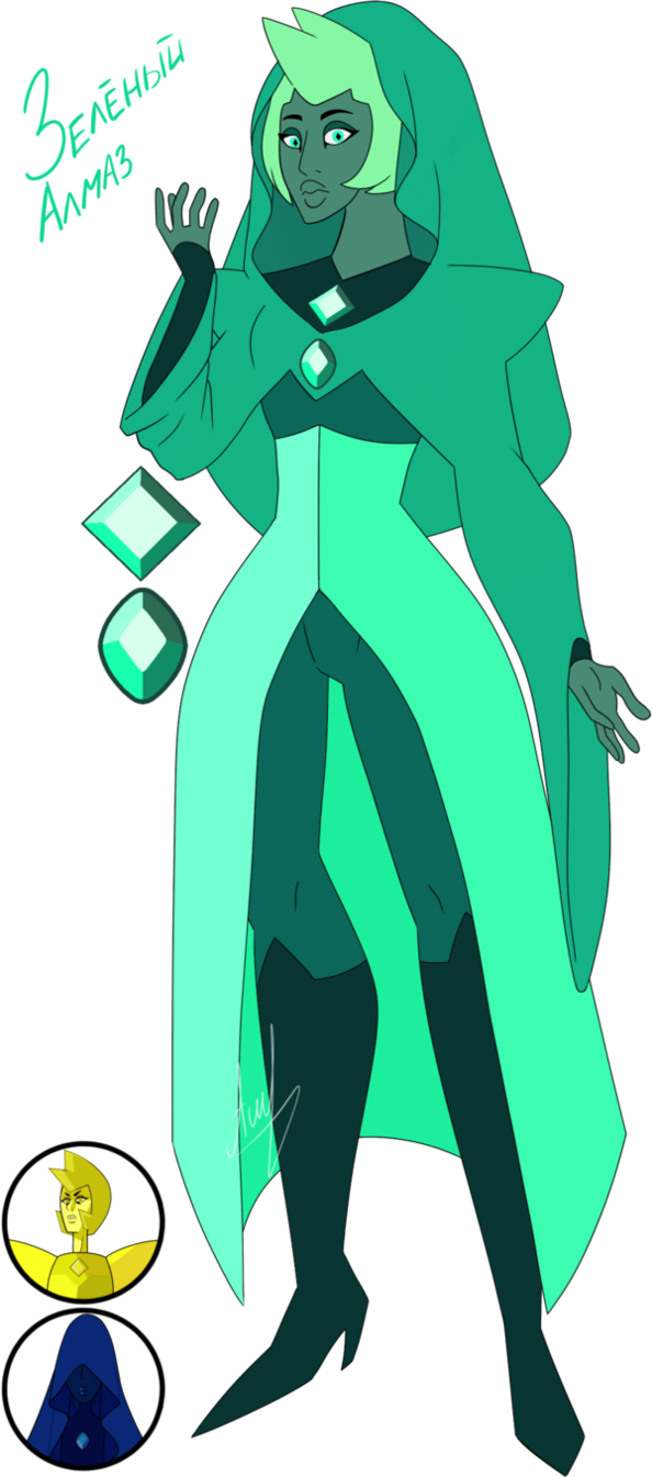 59, October 12, 2016 - Green Diamond Steven Universe (594x1345)
