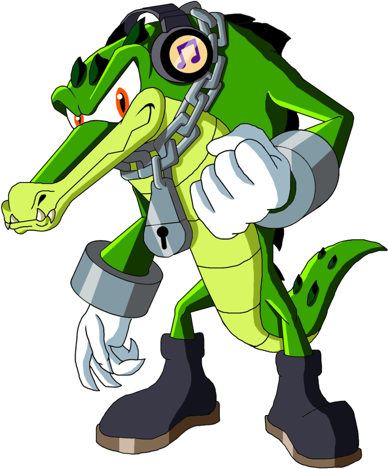 Sonic Reeboot - Vector The Crocodile Deviantart (805x992)