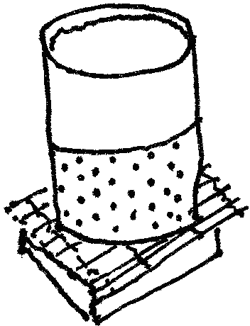 The Milk And Human Kindness Making Camembert - Line Art (403x521)