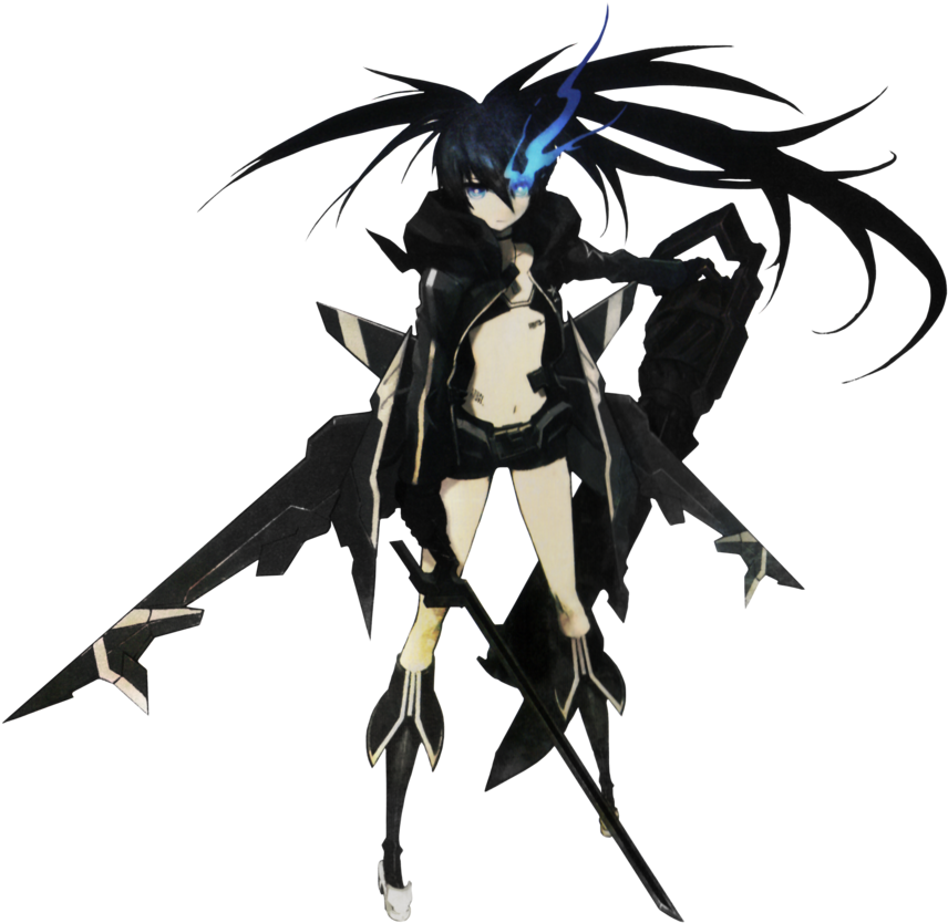 Dragon Ball Wiki - Black Rock Shooter The Game Characters (900x872)