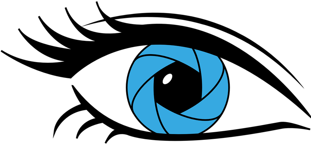 La - Camera Lens Aperture Png (1060x530)