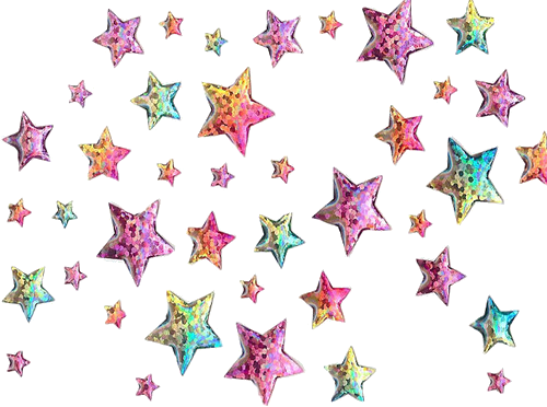 30 Images About Stamp Star On We Heart It - Glitter Tumblr Transparent (500x372)