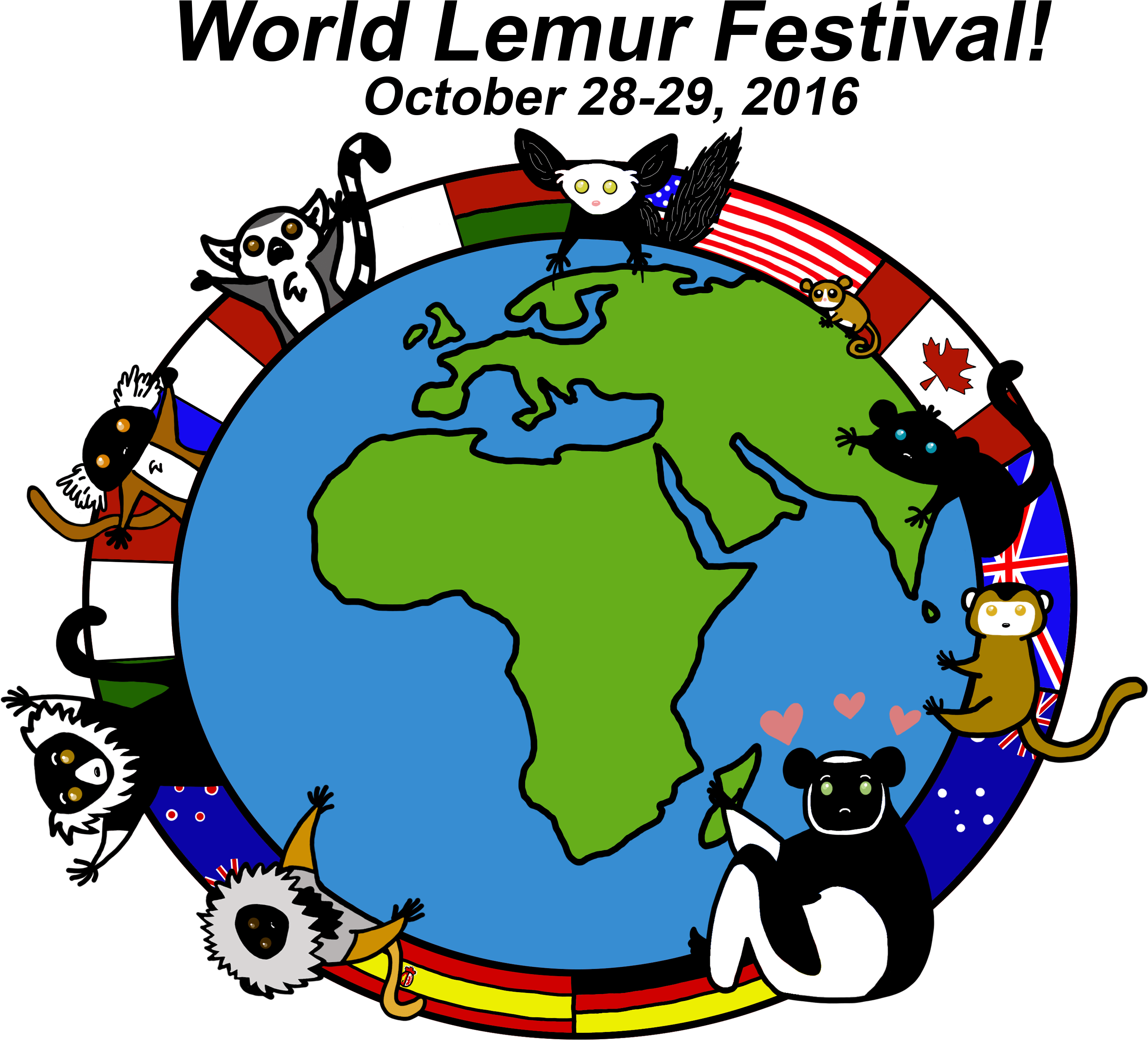 Announcing The 2016 World Lemur Festival - Biodiversity (3300x2550)