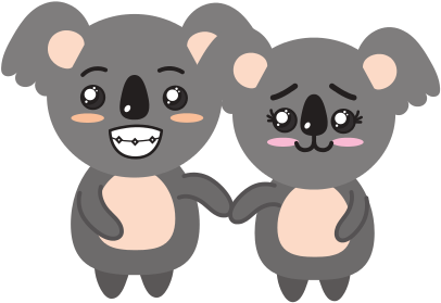 Kawaii Koala Mouse Pad - Koala (550x550)