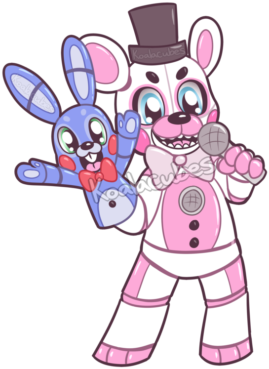 Funtime - Fnaf Funtime Freddy Chibi - (600x822) Png Clipart Download. 
