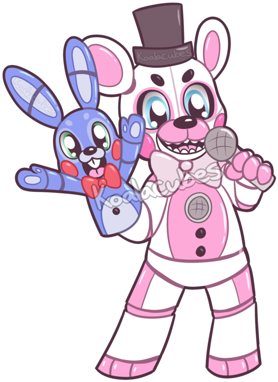 Funtime - Fnaf Funtime Freddy Chibi (600x822)