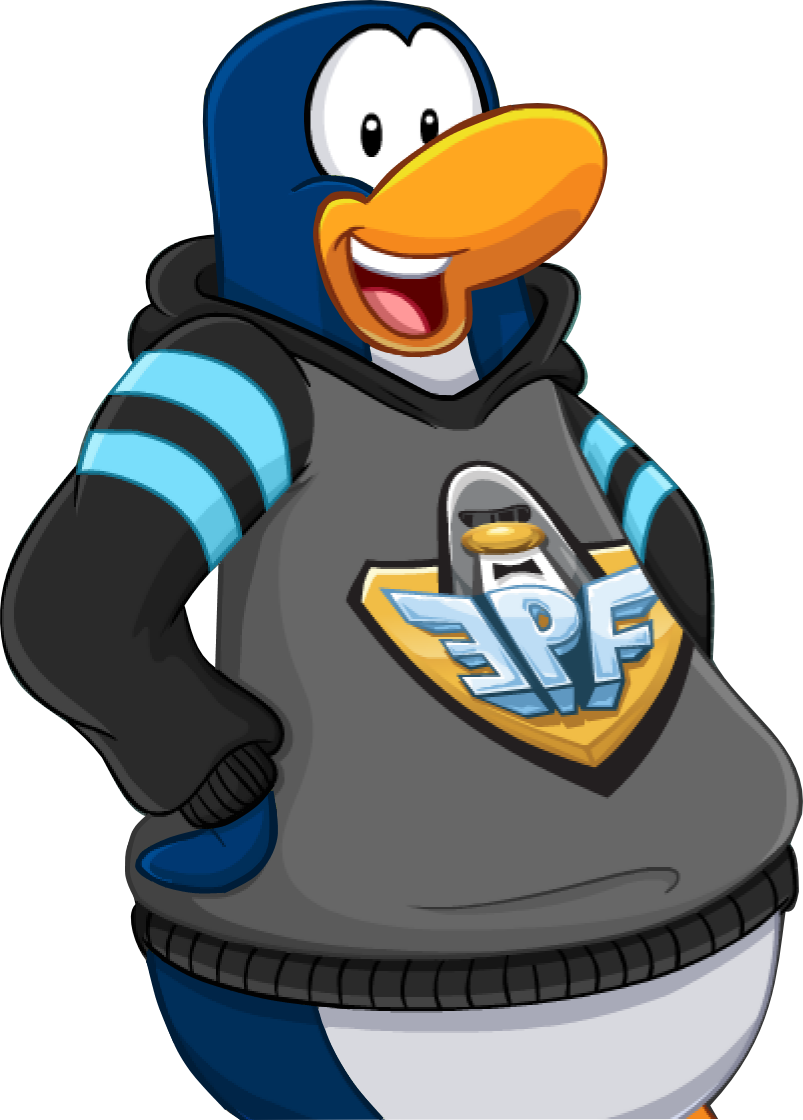 My Penguin App Epf Workout Hoodie Penguin - Club Penguin: Elite Penguin Force (803x1120)