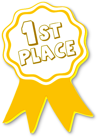 Free Awards Clipart - First Place Medal Clipart (317x448)