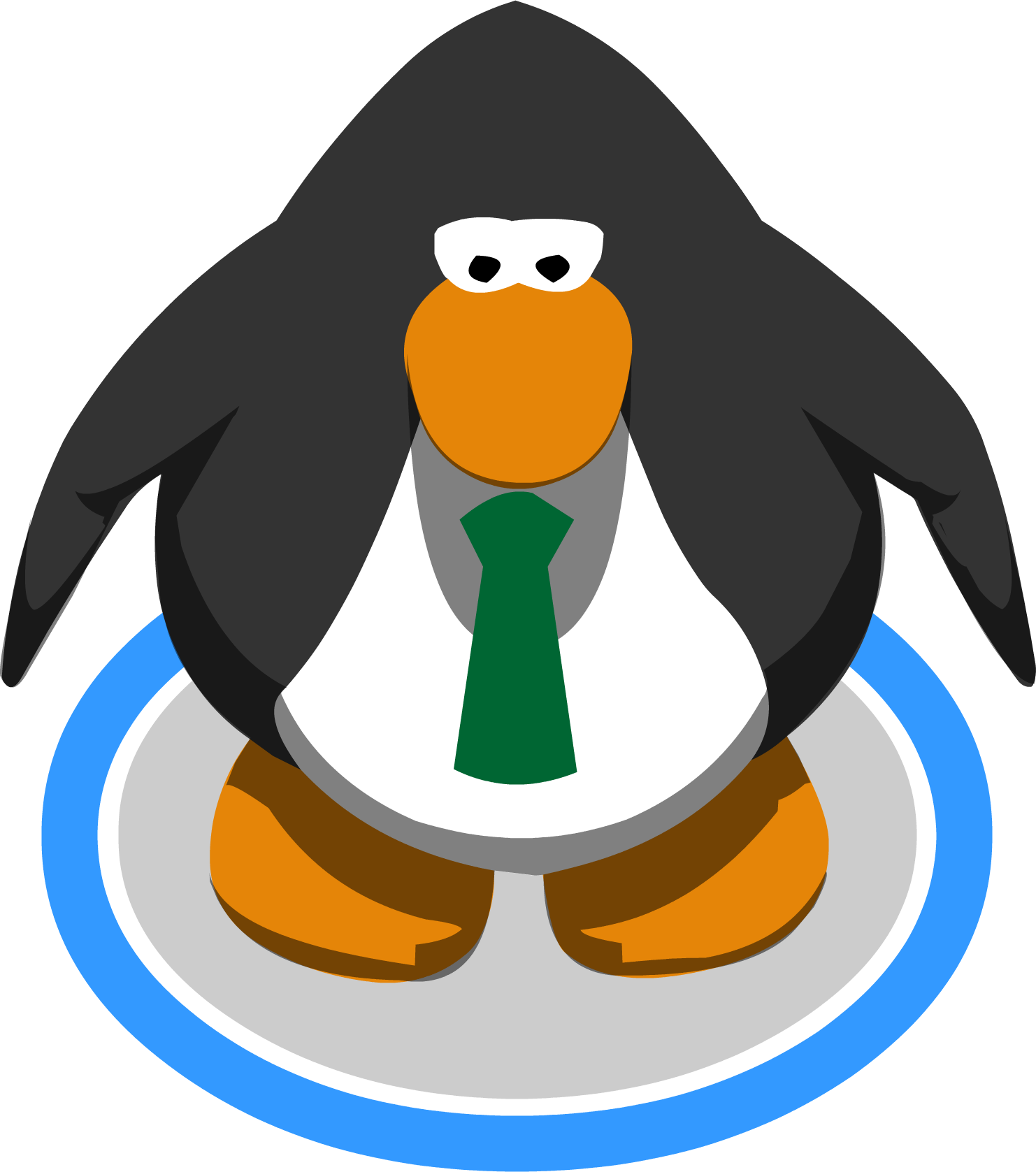 Penguin With A Tie (1482x1677)