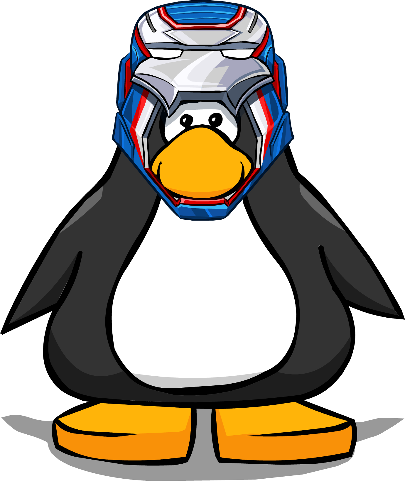 Lela'sbikehelmetpc - Club Penguin With Glasses (1380x1640)