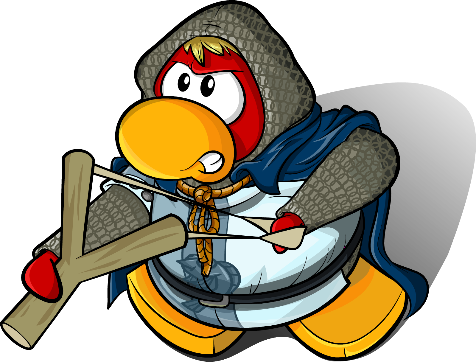 Medieval Party 2012 Scorn Battle Membership Popup Penguin - Club Penguin Dragon King (1598x1215)