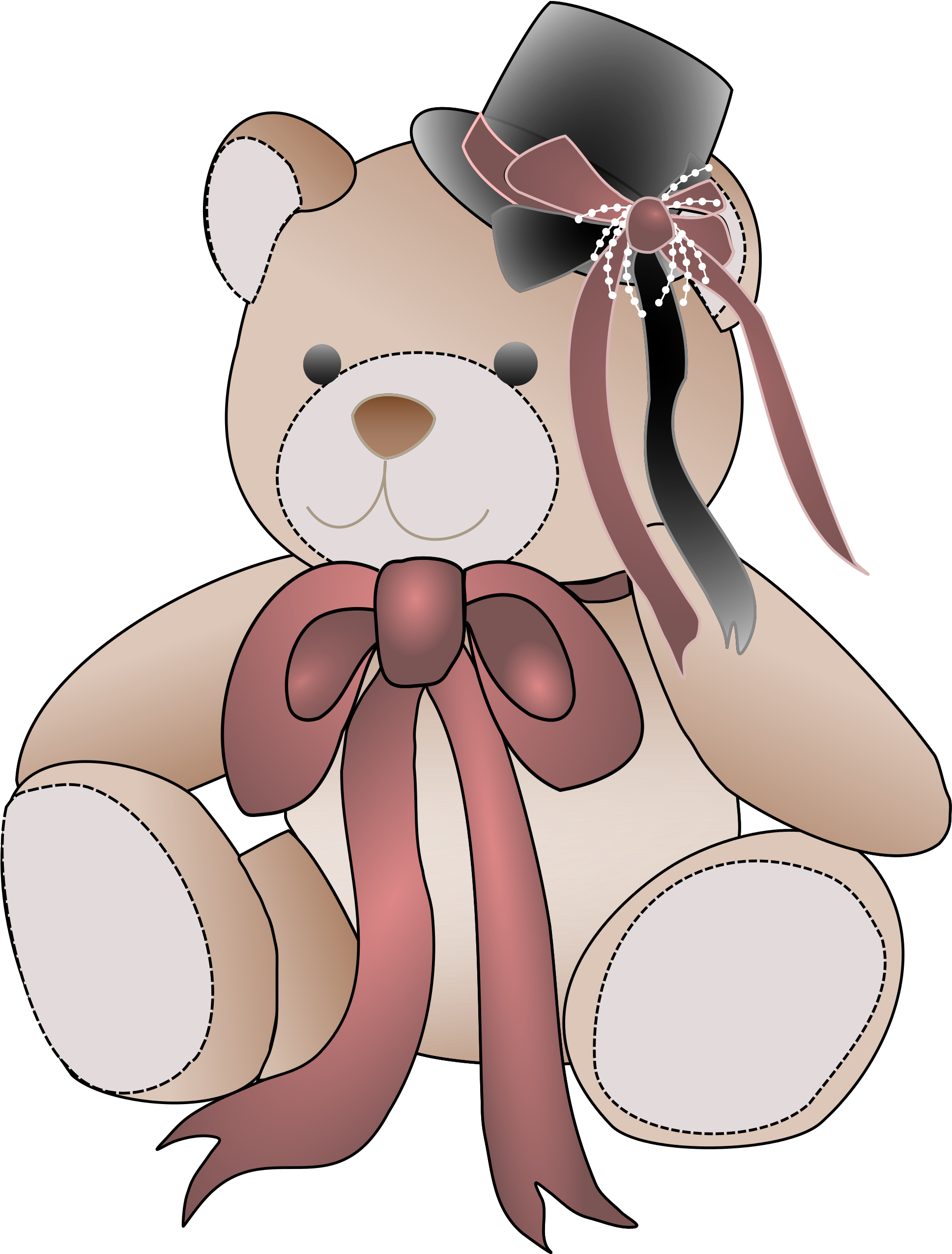 Cartoon Teddy Bears 20, - Teddy Bear (2000x2606)