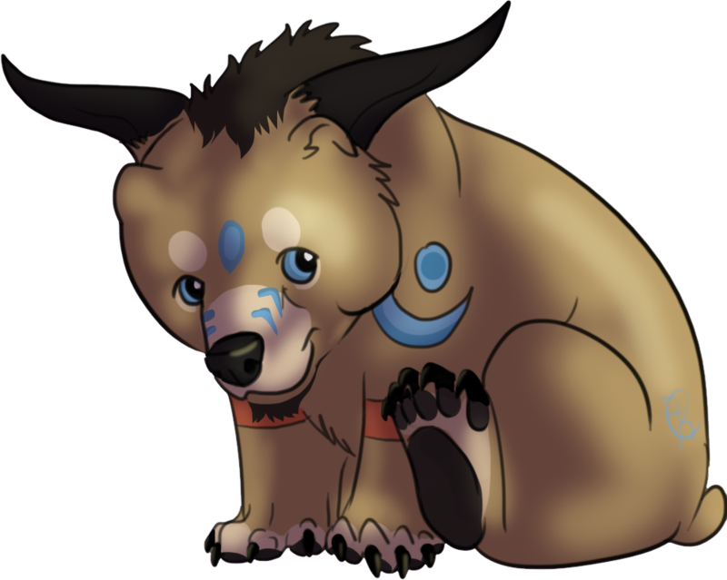 Tiny Tauren Bear Form By Chickenbusiness - Druid Bear Tauren (800x639)