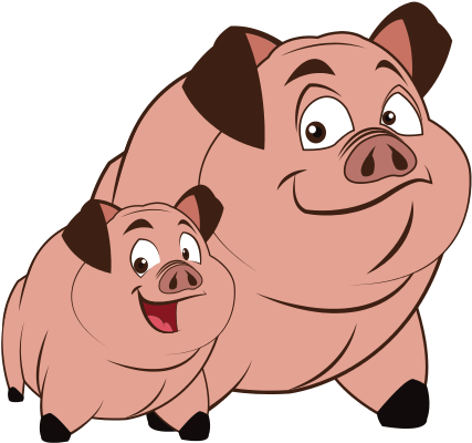 Pigs Cartoon - Pig (550x550)