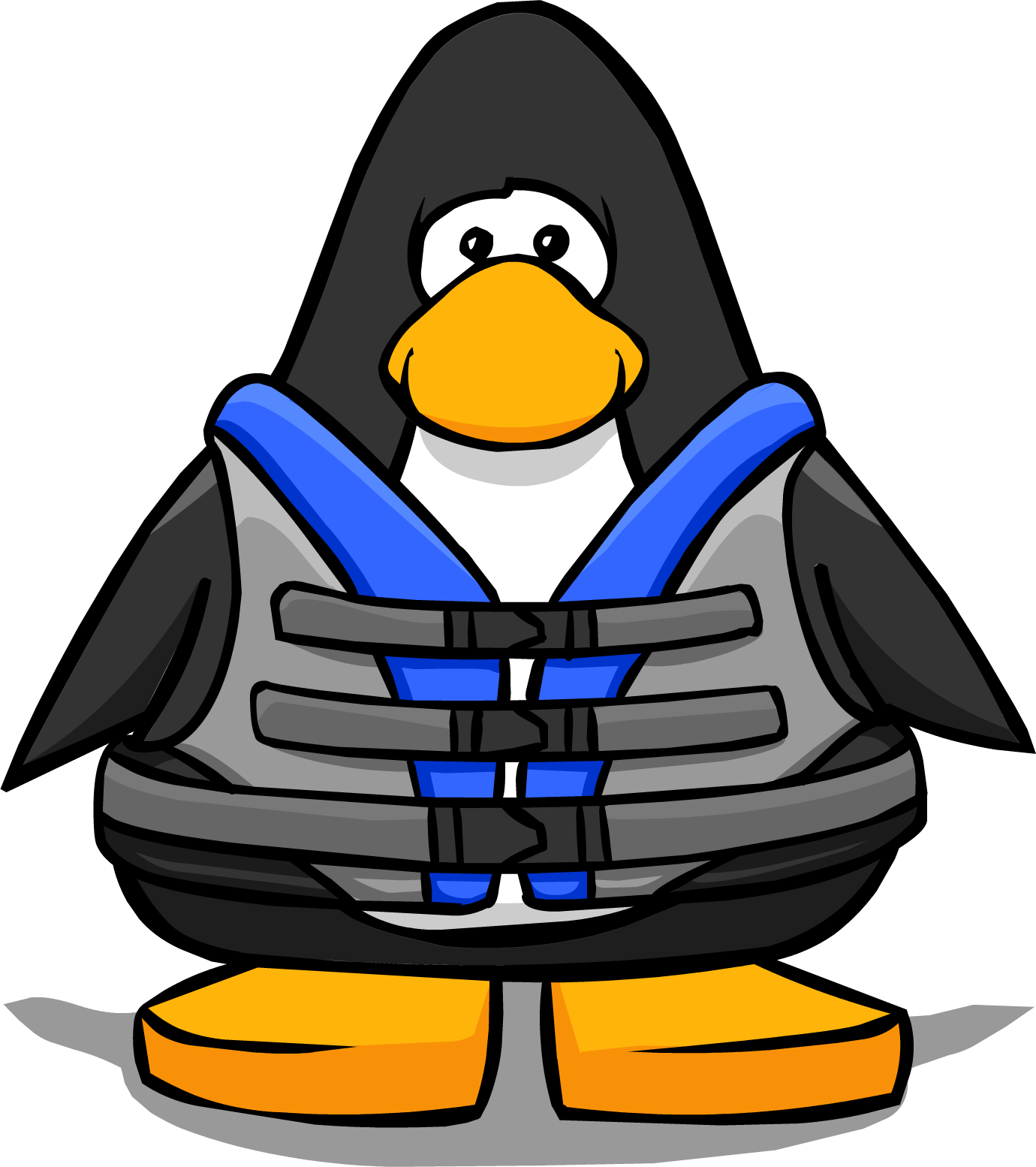Sport Life Jacket Pc - Club Penguin Blue Boa (1380x1554)