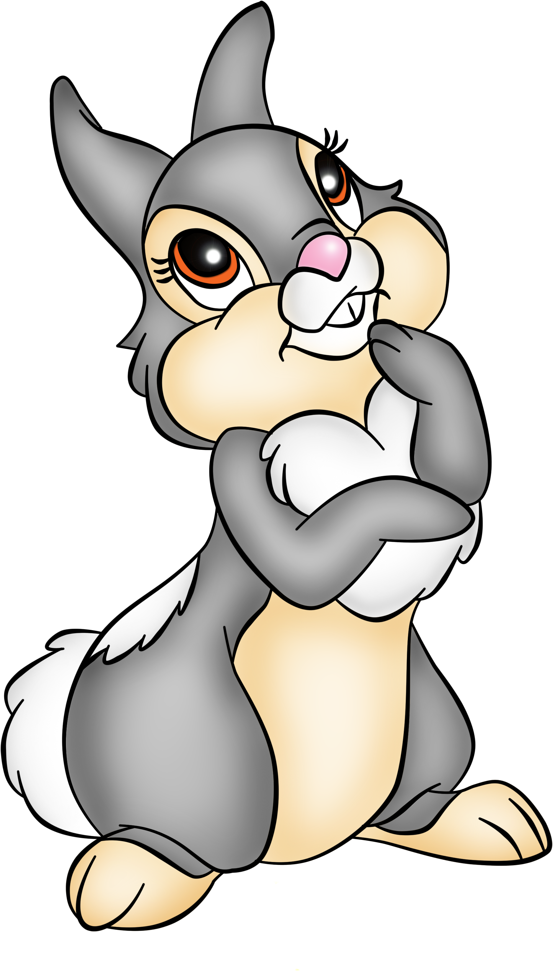 Thumper Youtube Clip Art - Thumper Cartoon Character (2480x3508)