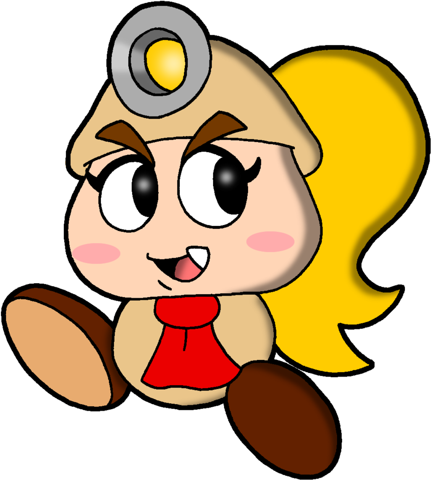Goombella By Polishedbrain Fan Art - Goombella Fan Art (1024x1108)