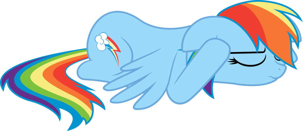 My Brain Hurts By Abion47 - Rainbow Dash Brain (1024x443)