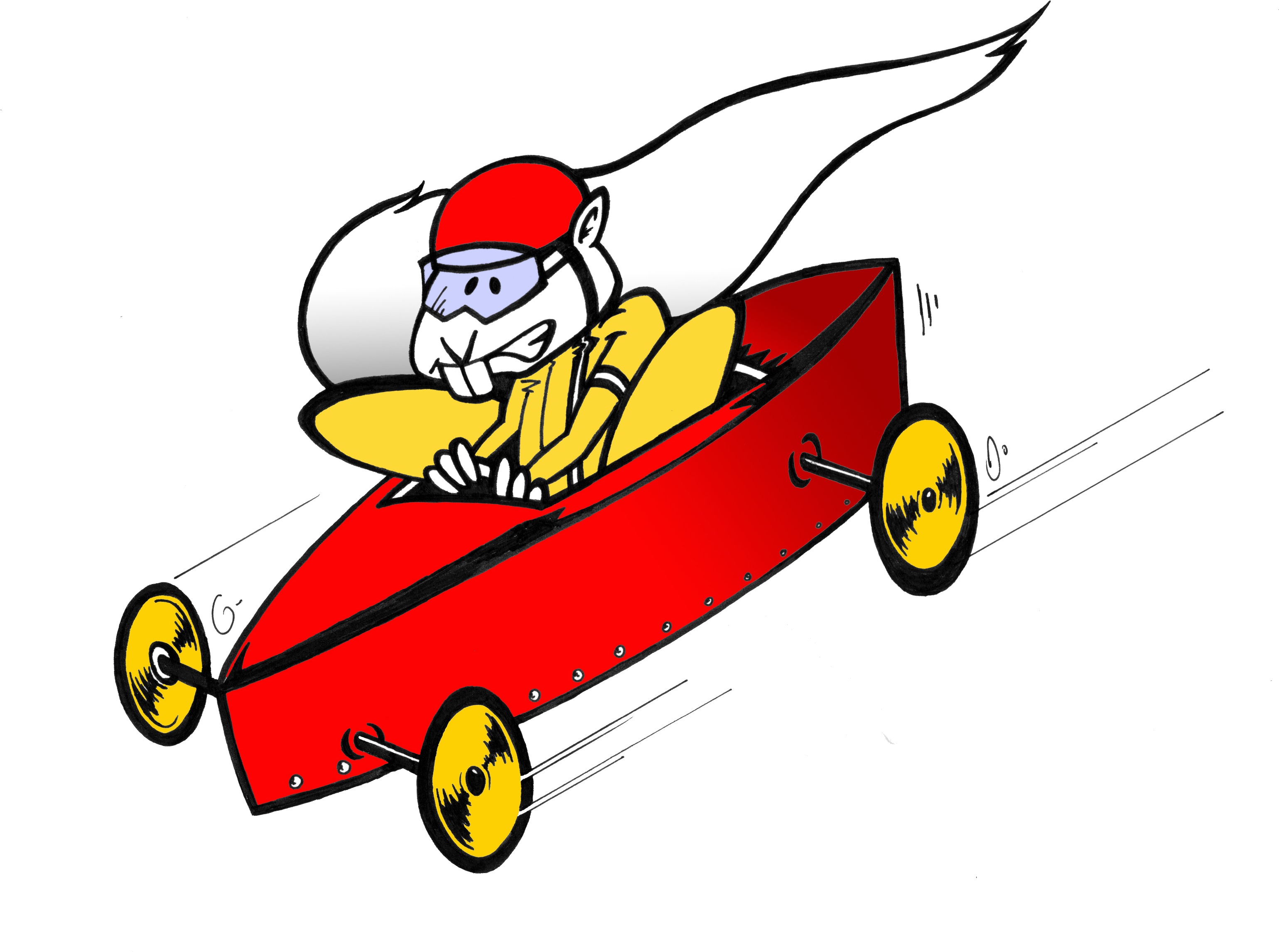 Squirrel Box Derby Hosted By Your Friends At Transylvania - Squirrel (3116x2383)