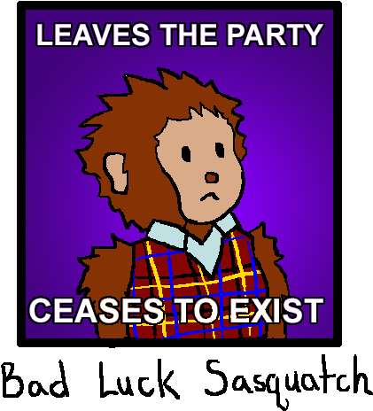 All That Would Have Needed To Happen For The Sasquatch - Cartoon (459x543)