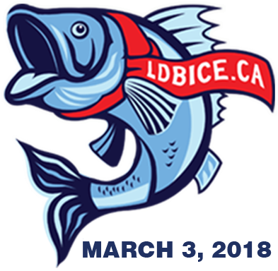 Lac Du Bonnet Ice Fishing Derby Logo - Fishing Logo (400x450)