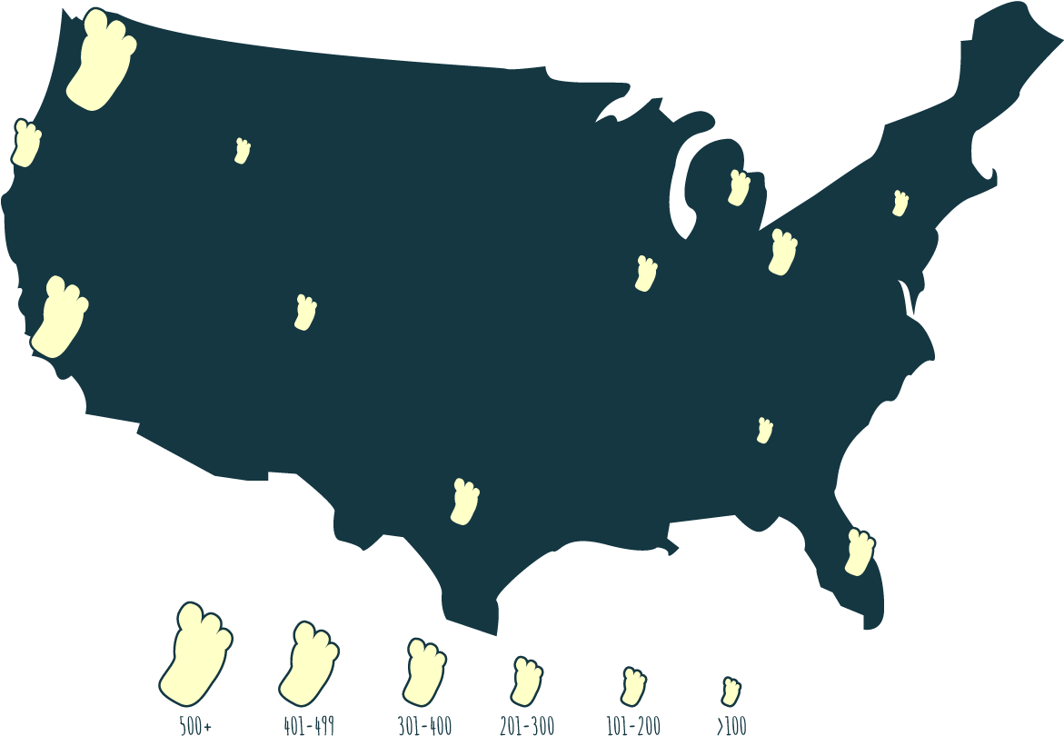 Justin Spear-headed Character Design And Illustration - Sudden Oak Death Map (1600x900)