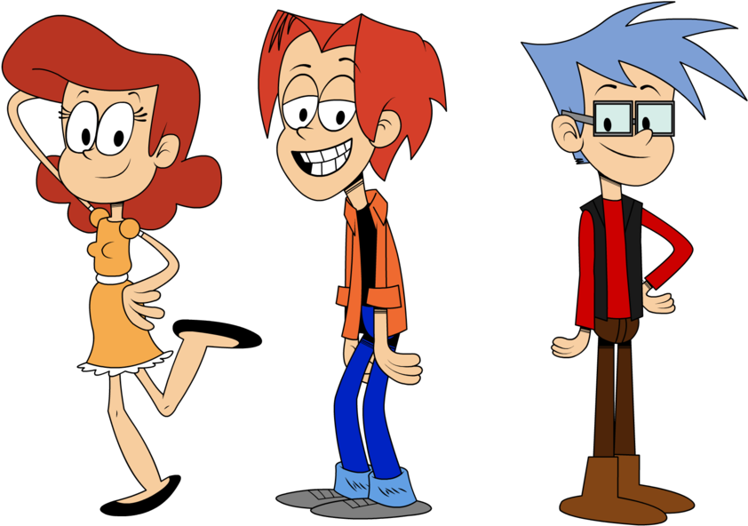 Keyframe, Goldenfox And Any By Edward2fan47 - Loud House Edward (894x894)